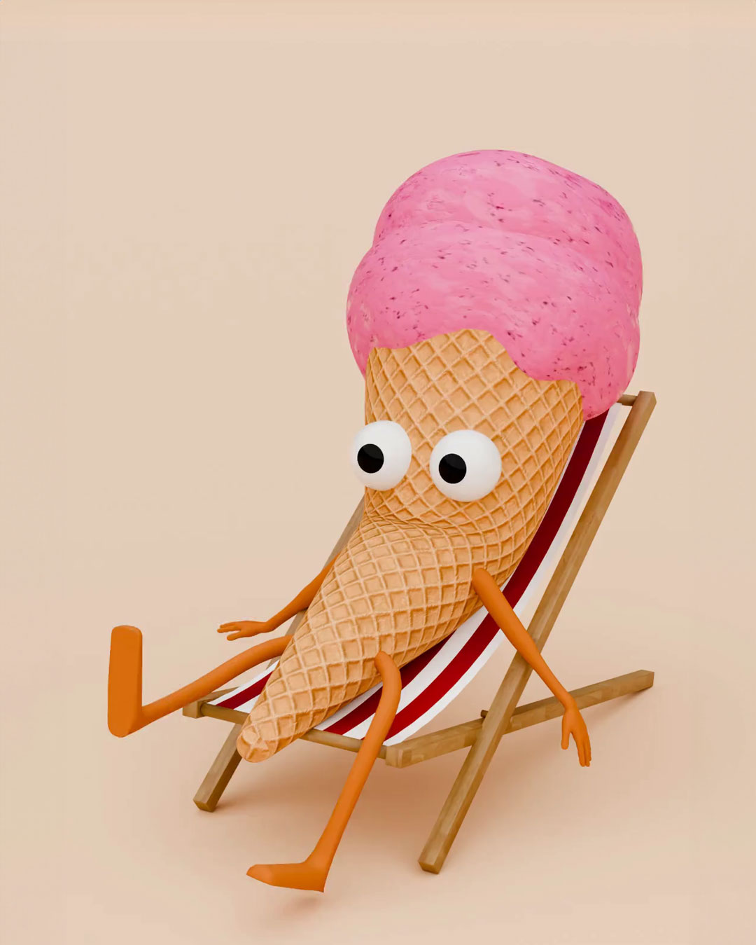 Wie Eis im Sonnenschein